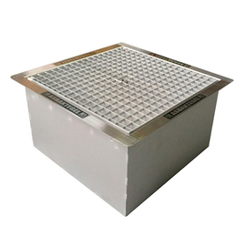 Bodenaschenbecher THE DROPPIT XXL DeLuxe | 675 mm x 675 mm H 340 mm Produktbild