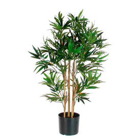 Kunstpflanze Bambus grün H 1500 mm Produktbild