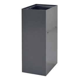 Abfallbehälter | Abfalltrenner VB 191239 Stahl grau modular L 263 mm B 335 mm H 700 mm Produktbild