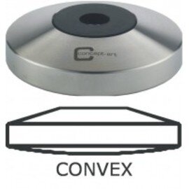 Tamper-Unterteil Convex Edelstahl  Ø 58 mm Produktbild