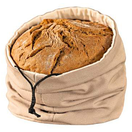 Brot-Säckchen Baumwolle Ø 200 mm x 235 mm Produktbild