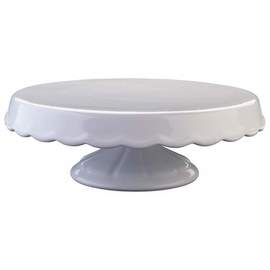 Kuchenetagere ELEGANTE Porzellan wei&szlig; &Oslash; 230 mm H 70 mm Produktbild