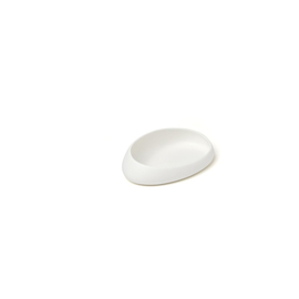 Schale PLAISIR Porzellan weiß | 124 mm x 80 mm Produktbild