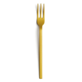 Tafelgabel | Edelstahl | goldfarben  | 154 mm Produktbild