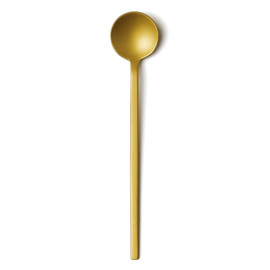 Lunchlöffel | Edelstahl | goldfarben  | 125 mm Produktbild