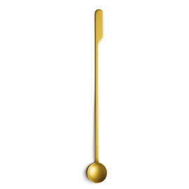 Cocktaillöffel | Edelstahl | goldfarben  | 215 mm Produktbild