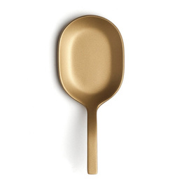 Probierlöffel | Fingerfoodlöffel oval | Edelstahl | kupferfarben  | 101 mm Produktbild