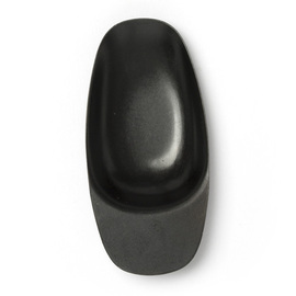 Probierlöffel | Fingerfoodlöffel LES ESSENCES Edelstahl schwarz L 75 mm Produktbild