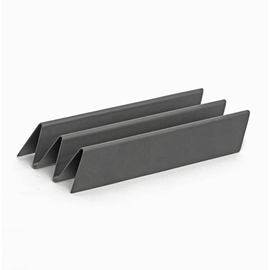 Tacos-Halter LES ESSENCES Aluminium schwarz 240 mm x 120 mm H 40 mm Produktbild