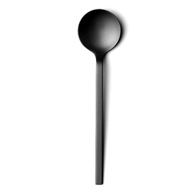 Tafellöffel | Edelstahl | schwarz  | 153 mm Produktbild