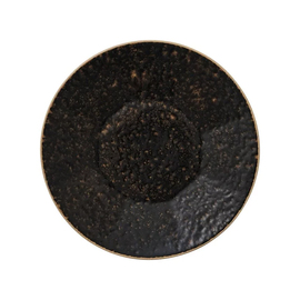 Speiseteller Tellerfahne breit TERRA NOVA SOMBRA flach Steinzeug beige Ø 260 mm Produktbild