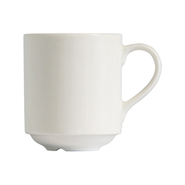 Bockbecher CREAM Banquet Porzellan 300 ml stapelbar Produktbild