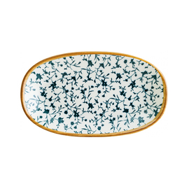 Platte CALIF Gourmet oval Porzellan 238 mm x 142 mm Produktbild