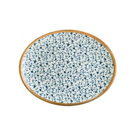 Platte CALIF Moove oval Porzellan 250 mm x 190 mm Produktbild