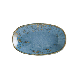 Platte SNELL SKY Gourmet oval Porzellan 150 mm x 90 mm Produktbild