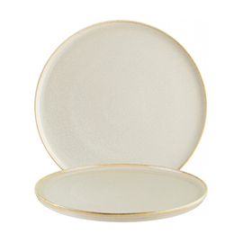 Teller flach Ø 220 mm SAND Hygge Porzellan beige Produktbild