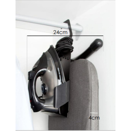 Bügeleisenhalter | Bügelbrettaufhängung schwarz Produktbild 1 S