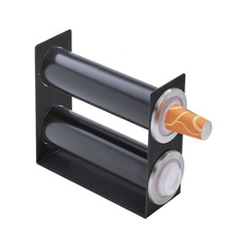 Becherspendergestell schwarz L 422 mm H 384 mm | passend für 2 Spendermodule Produktbild 1 S