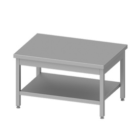 Arbeitstisch ECO AT 64 mit Grundboden | 1000 mm x 700 mm H 600 mm | Selbstmontage Produktbild