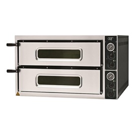 Pizzaofen mit zwei Kammern, 9,6 kW, 950x840x540 mm (BxTxH) Produktbild