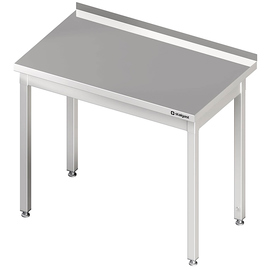 Arbeitstisch ohne Grundboden, 1200x700x850 mm, ohne Verstrebung, mit Aufkantung, verschwei&szlig;t Produktbild