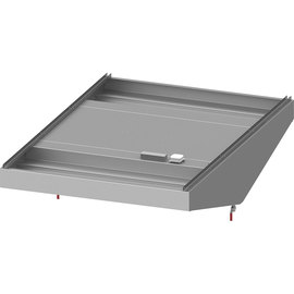 Deckenhaube "Basic Line", Schr&auml;gform 1200 mm x 2200 mm mit Flammschutzfilter Typ B Produktbild