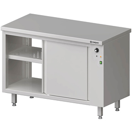 Durchreiche-W&auml;rmeschrank mit Schiebet&uuml;ren 1200x700x850 mm Produktbild