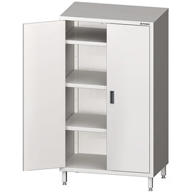 Hochschrank mit Fl&uuml;gelt&uuml;ren, 3 h&ouml;henverstellbare Einlegeb&ouml;den, 1000x600x1800 mm (BxTxH) Produktbild