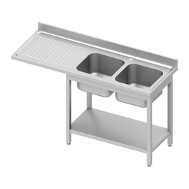 Spültisch ECO ST 69 Abtropffläche links | 2 Becken | 1600 mm x 700 mm H 900 mm | Selbstmontage Produktbild