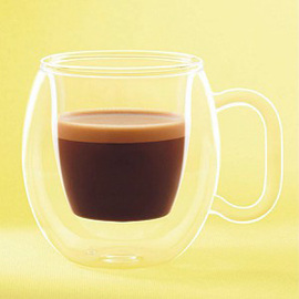 Kaffeeglas 75 ml THERMIC GLASS Brasil doppelwandig | 2 Stück Produktbild
