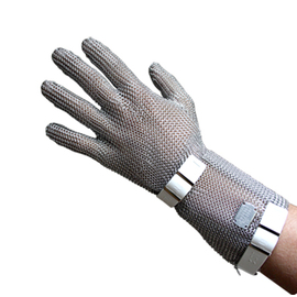 silber Kettenhandschuh Handschuh Handschutz 20361 