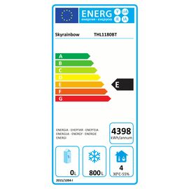 Tiefkühlschrank THL1180BT Edelstahl | Umluftkühlung Produktbild 3 L