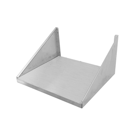 Wandbord Edelstahl 1 Bord | 600 mm x 500 mm H 320 mm | Selbstmontage Produktbild