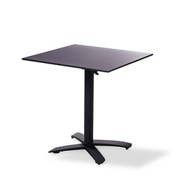 Terrassentisch X Cross low black schwarz L 700 mm B 700 mm H 740 mm Produktbild