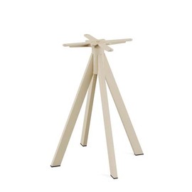 Tischgestell niedrig beige Ø 600 mm H 720 mm Produktbild