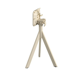 Tischgestell TRIPOD sandfarben klappbar H 720 mm Produktbild