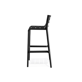 Barstuhl CALOR schwarz | stapelbar Produktbild 1 S