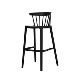 Barhocker WINDSON schwarz | stapelbar Produktbild