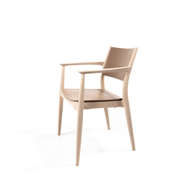 Stapelstuhl CLARCK CHAIR • cappucinofarben H 819 mm Produktbild