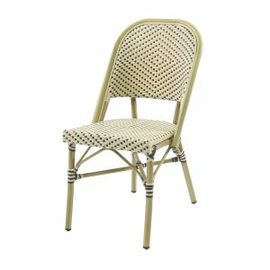 Bistrostuhl PARIS natur | weiß | schwarz | stapelbar Produktbild