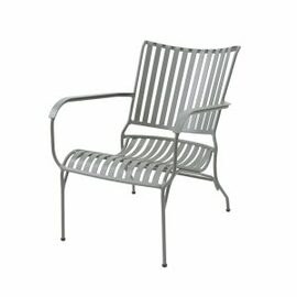 Outdoor-Loungestuhl PHIL graugrün | stapelbar Produktbild