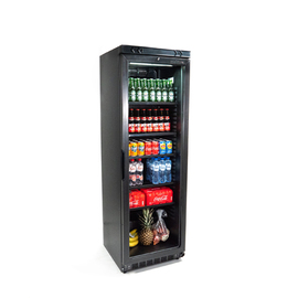 Flaschenkühlschrank S3BC-I Black mit Beleuchtung | Glastür | Umluftkühlung 386 ltr Produktbild