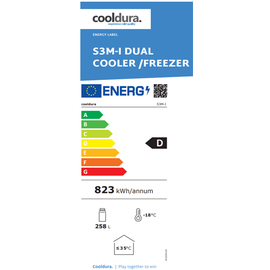 Kühltruhe | Tiefkühltruhe S3M-I mit Glasschiebedeckel | 258,0 ltr Produktbild 1 L