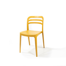 Stapelstuhl WAVE CHAIR • senffarben H 817 mm Produktbild 3 S