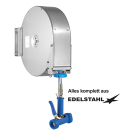 Schlauchaufroller Power Reel geschlossene Ausführung 1/2" mit Trinkwasserschlauch 6 m Produktbild