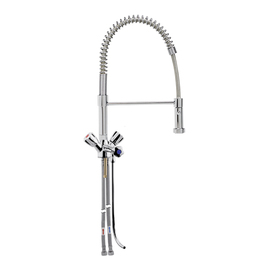 Spültheken-Einlochbatterie 1/2" Ausladung 250 mm | Auslaufhöhe 100 mm | 1 Ventilabgang vorne Produktbild