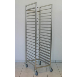 Frosterwagen 60/40 Längs • 20 Etagen | passend für Blechgrößen 600 x 400 mm | 580 x 400 mm | 460 mm x 610 mm H 1725 mm Produktbild