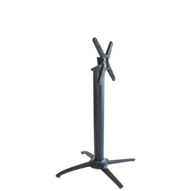 Tischgestell Deluxe Flap schwarz klappbar wackelfrei H 710 mm Produktbild