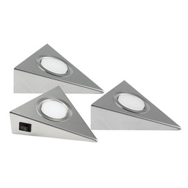 LED-Unterbauleuchte 3er-Set GENUA 3 x 2 Watt Produktbild