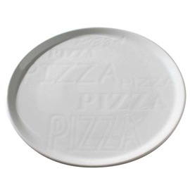 Pizzateller Ø 330 mm Porzellan weiß Produktbild